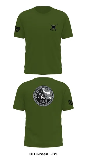 GCRTA Emergency Service Team (EST) Store 1 Core Men's SS Performance Tee - ~B5