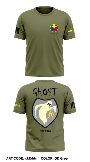Ghost Team, Operations Group, NTC Store 1 Core Men's SS Performance Tee - ckEddc
