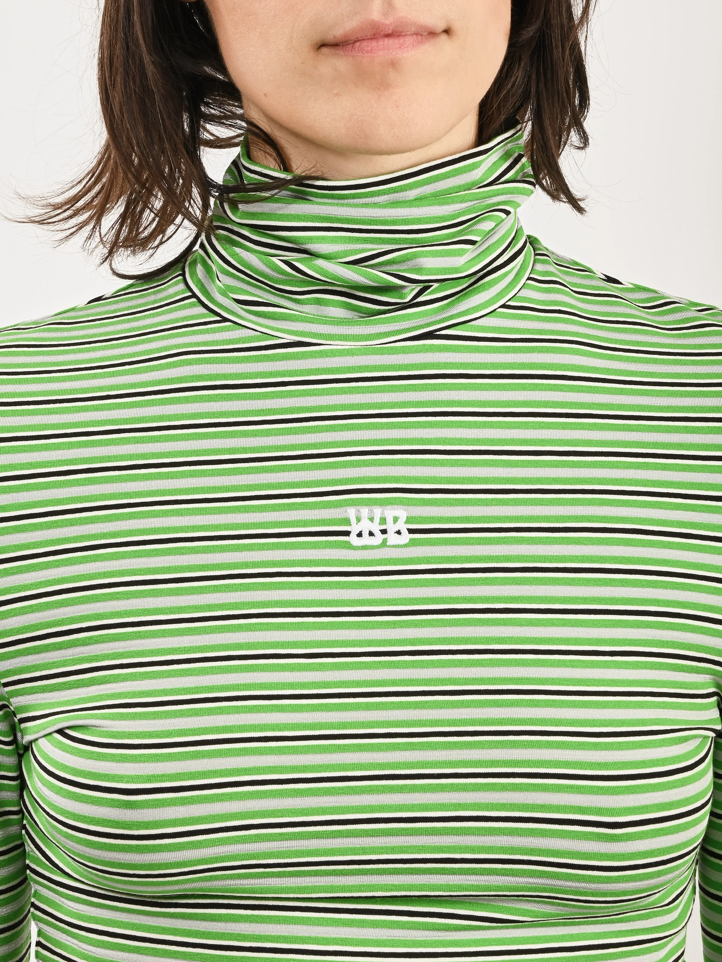 Green Sonic Knit Top