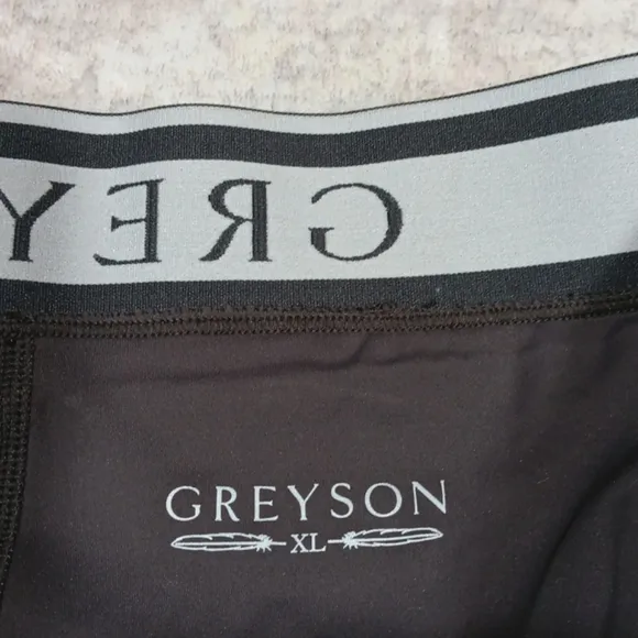 Greyson Lynx Lace Grey Tennis Skirt Athletic Skort Womens Sz XL