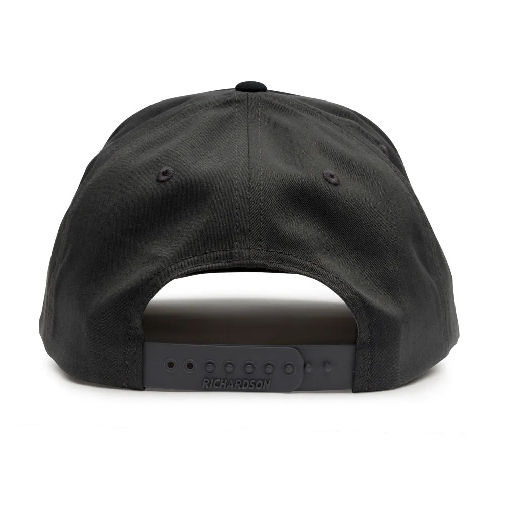 Grundens Kracken Trucker 312 Hat - Black/Charcoal