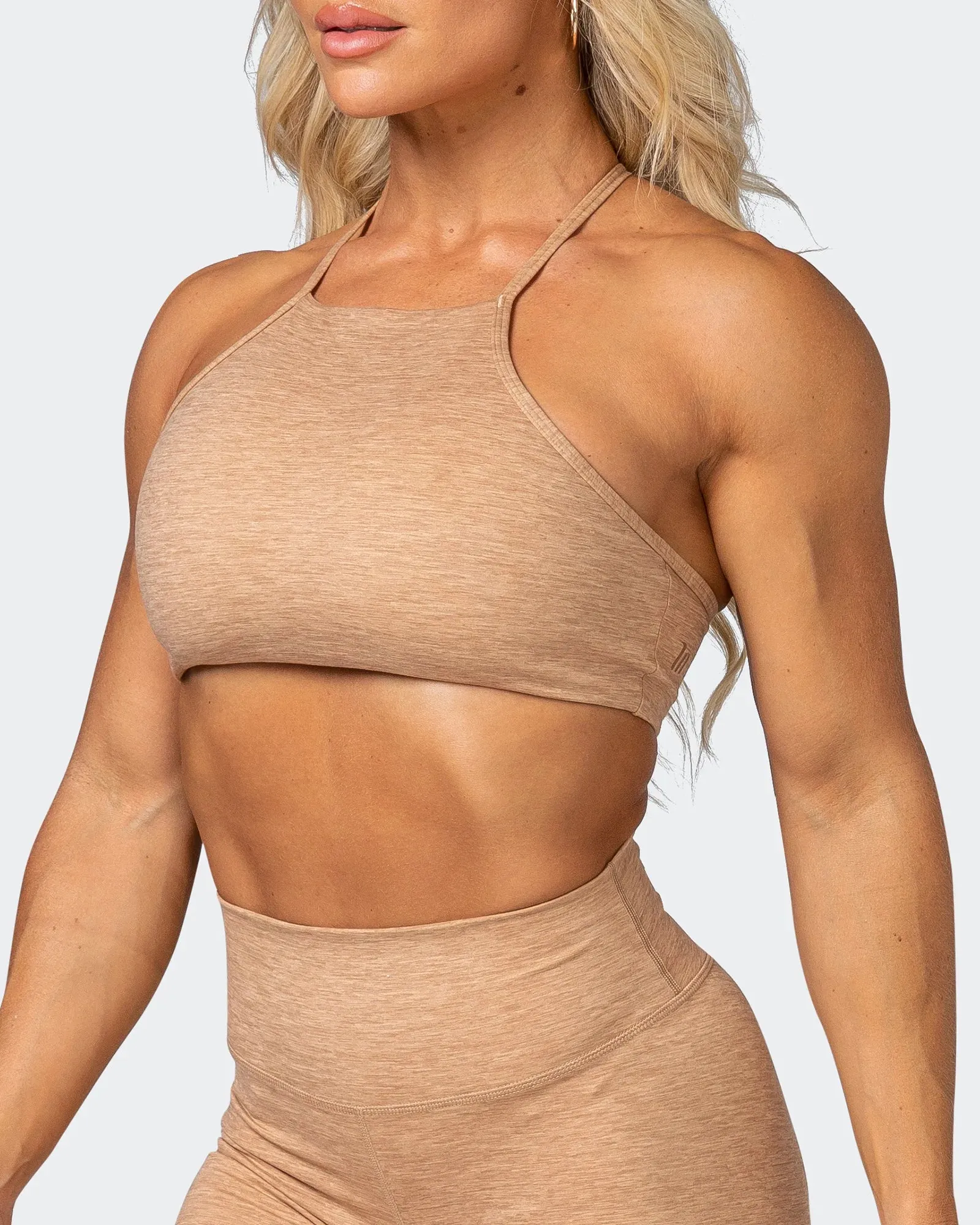 HBxMN Enticing Bralette - Camel Marl