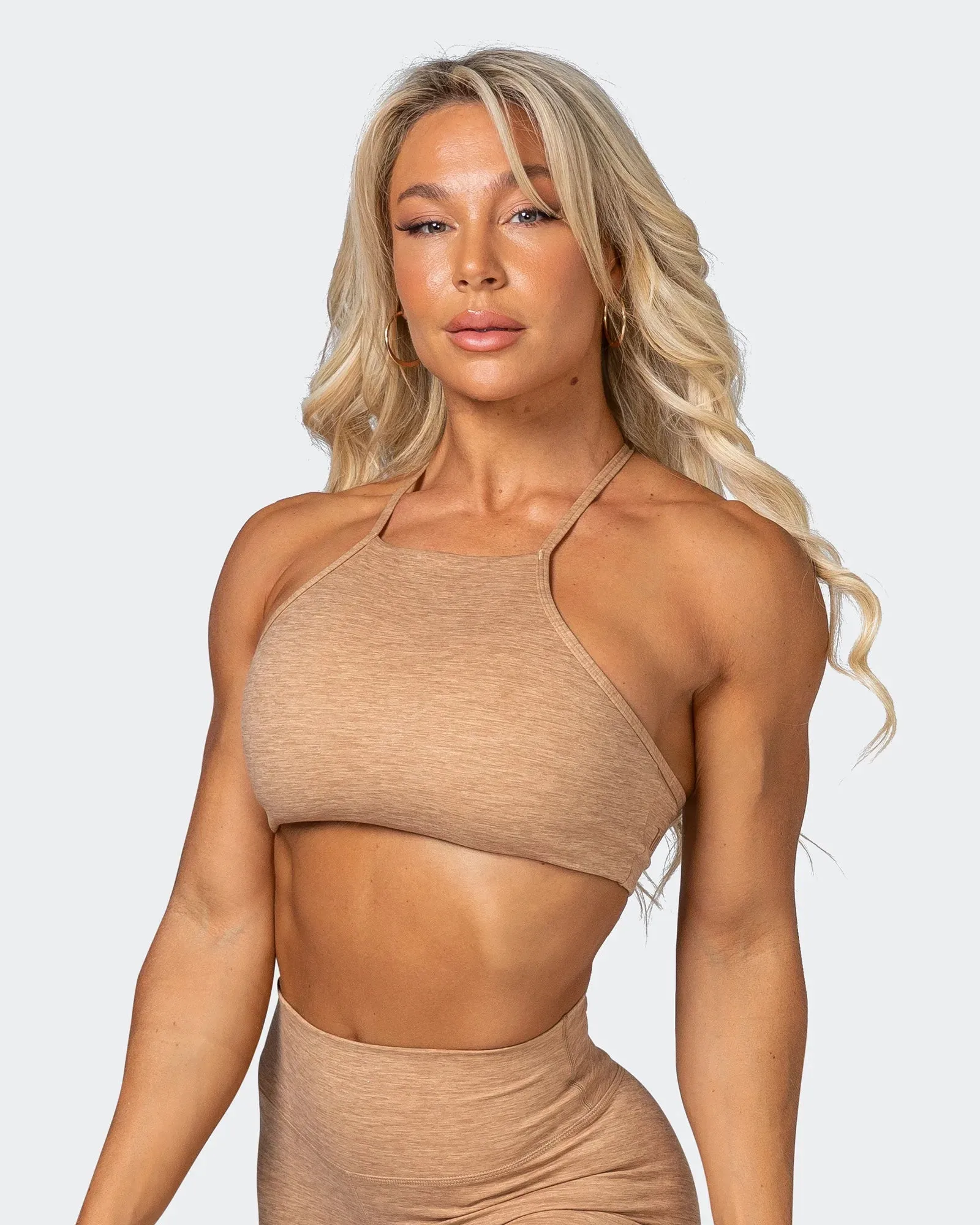HBxMN Enticing Bralette - Camel Marl