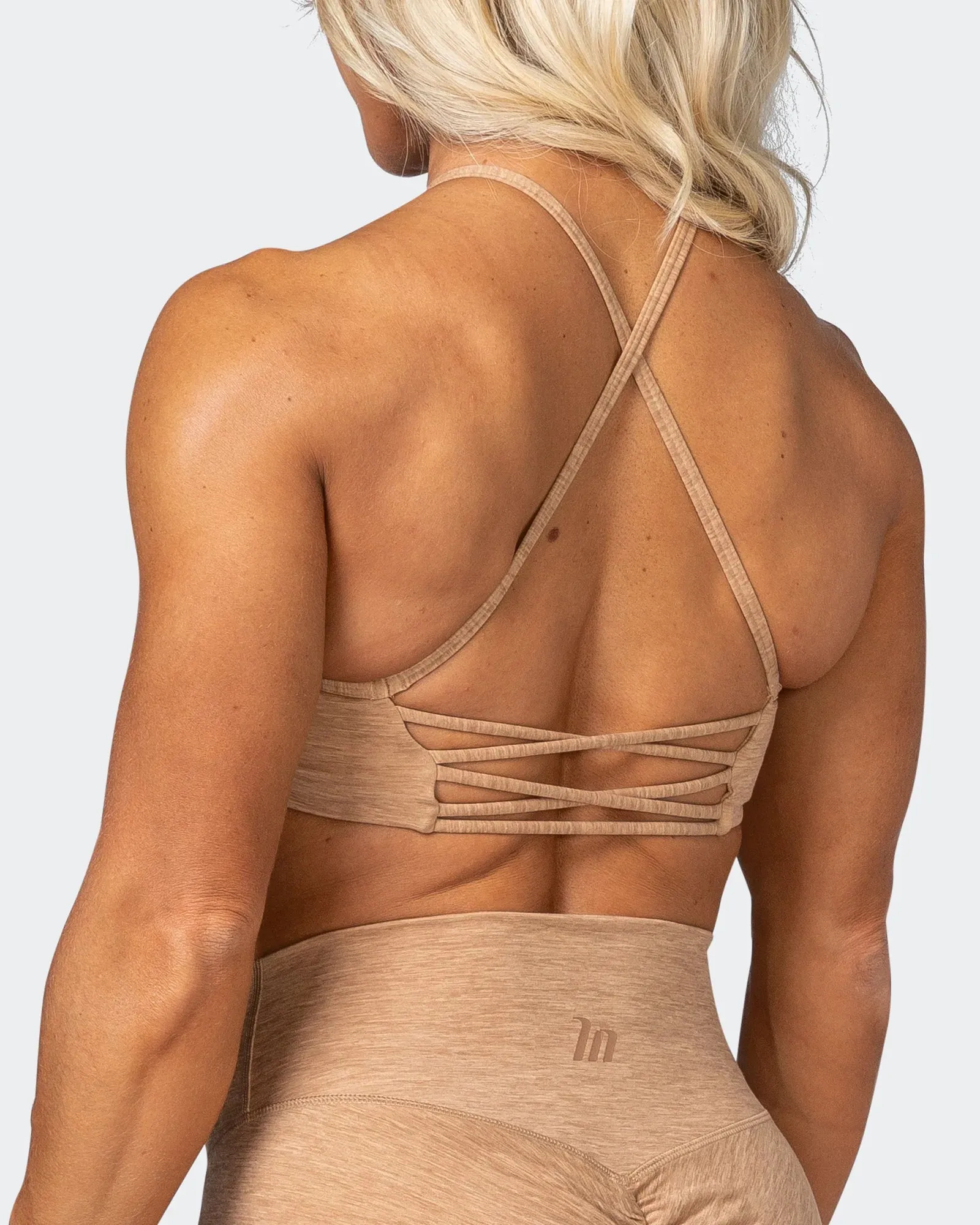 HBxMN Enticing Bralette - Camel Marl