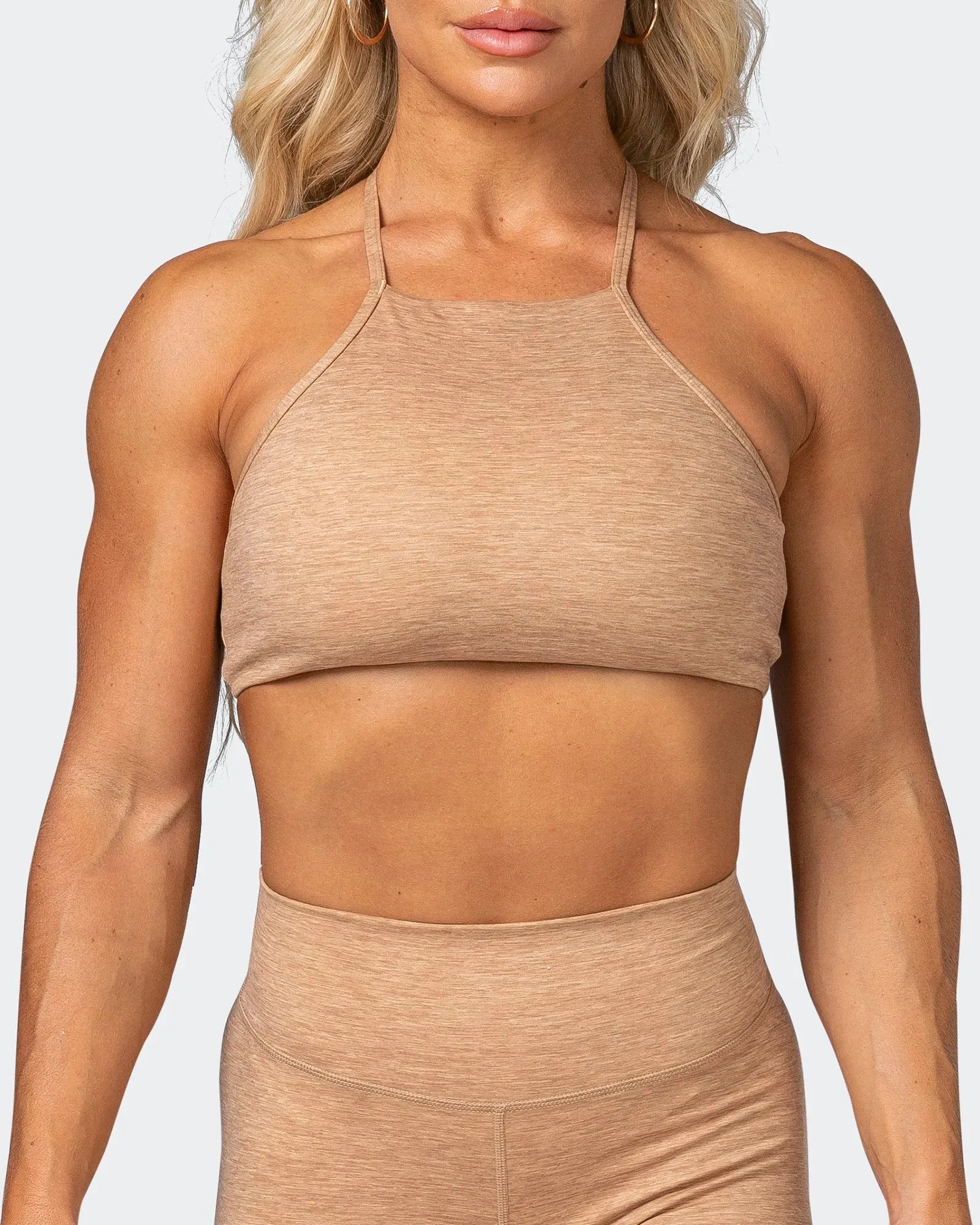 HBxMN Enticing Bralette - Camel Marl