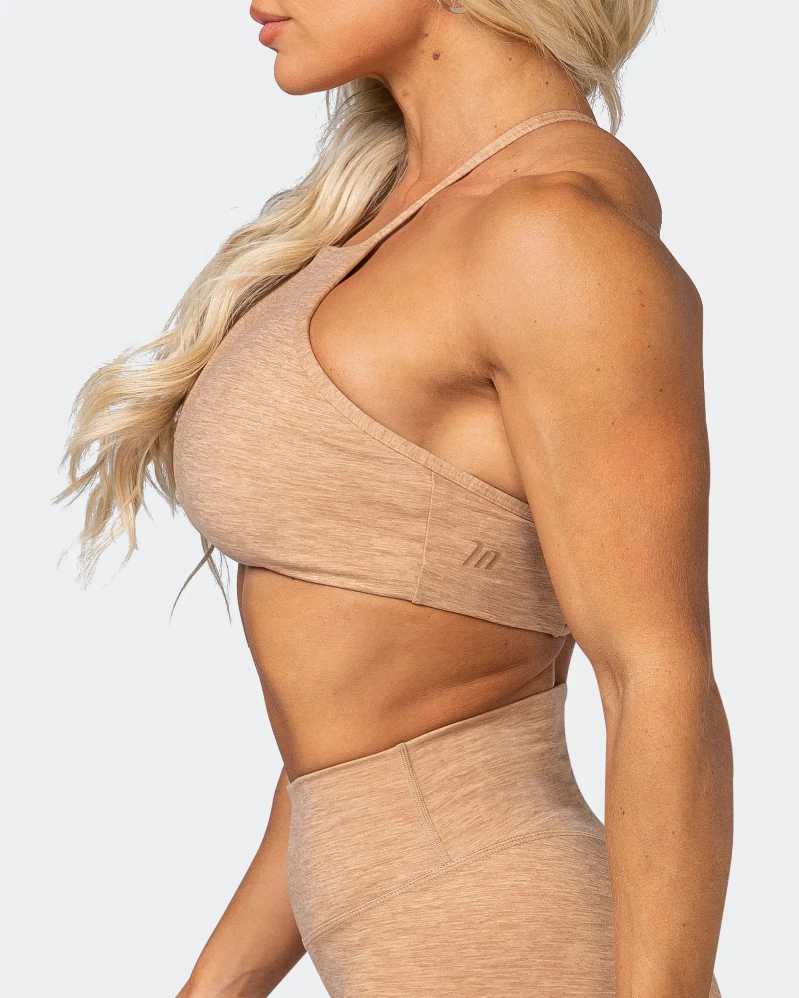 HBxMN Enticing Bralette - Camel Marl
