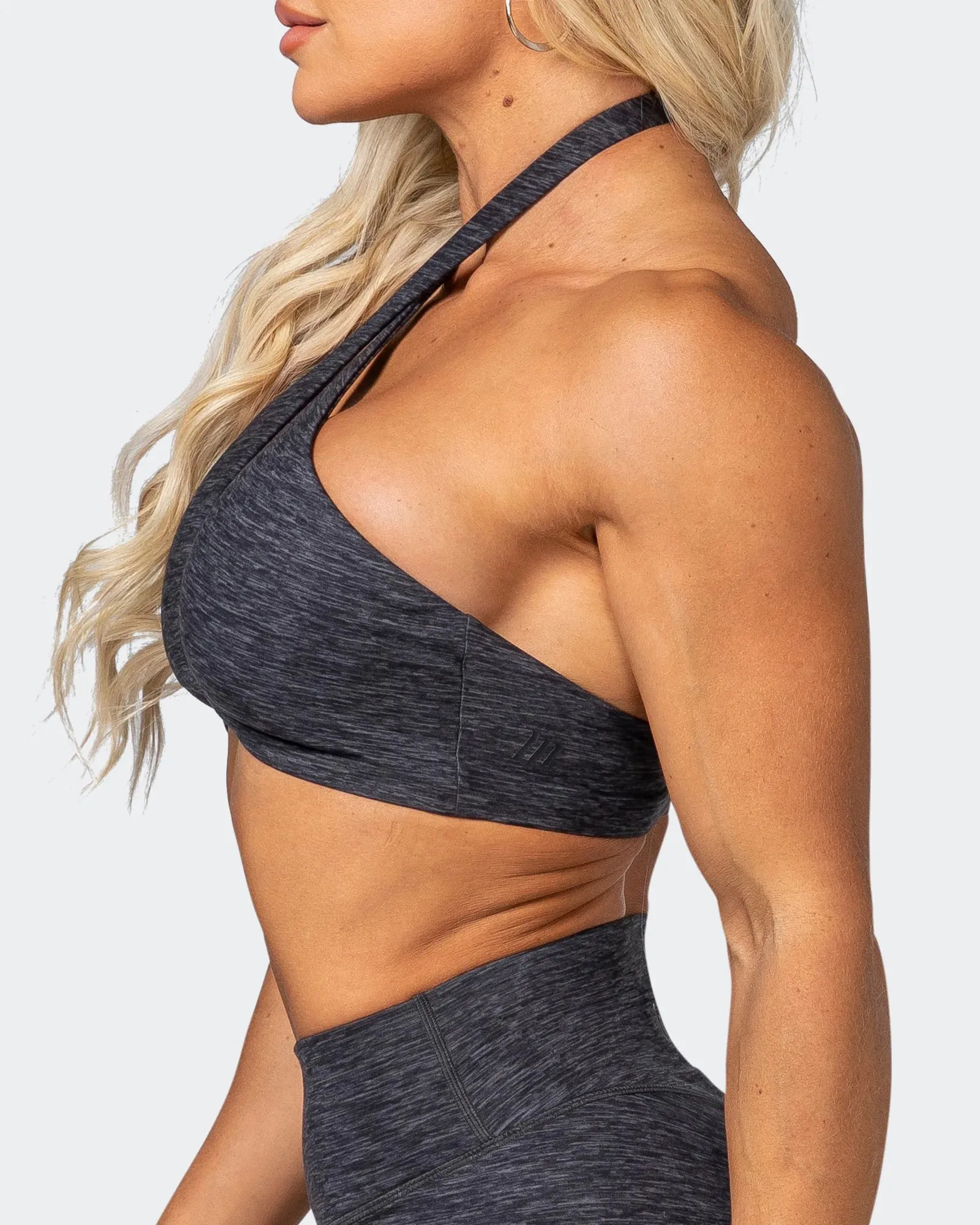 HBxMN Tranquil Bralette - Charcoal Marl