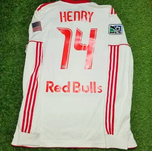Henry New York NY Red Bulls 2010 2011 DEBUT PLAYER ISSUE Home Jersey Shirt Camiseta XL SKU# P57132