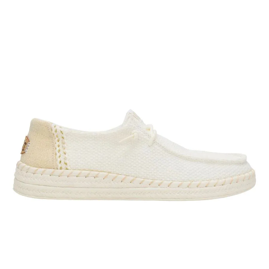 HEY DUDE- WOMEN'S WENDY ESPADRILLE WOVEN SHOE