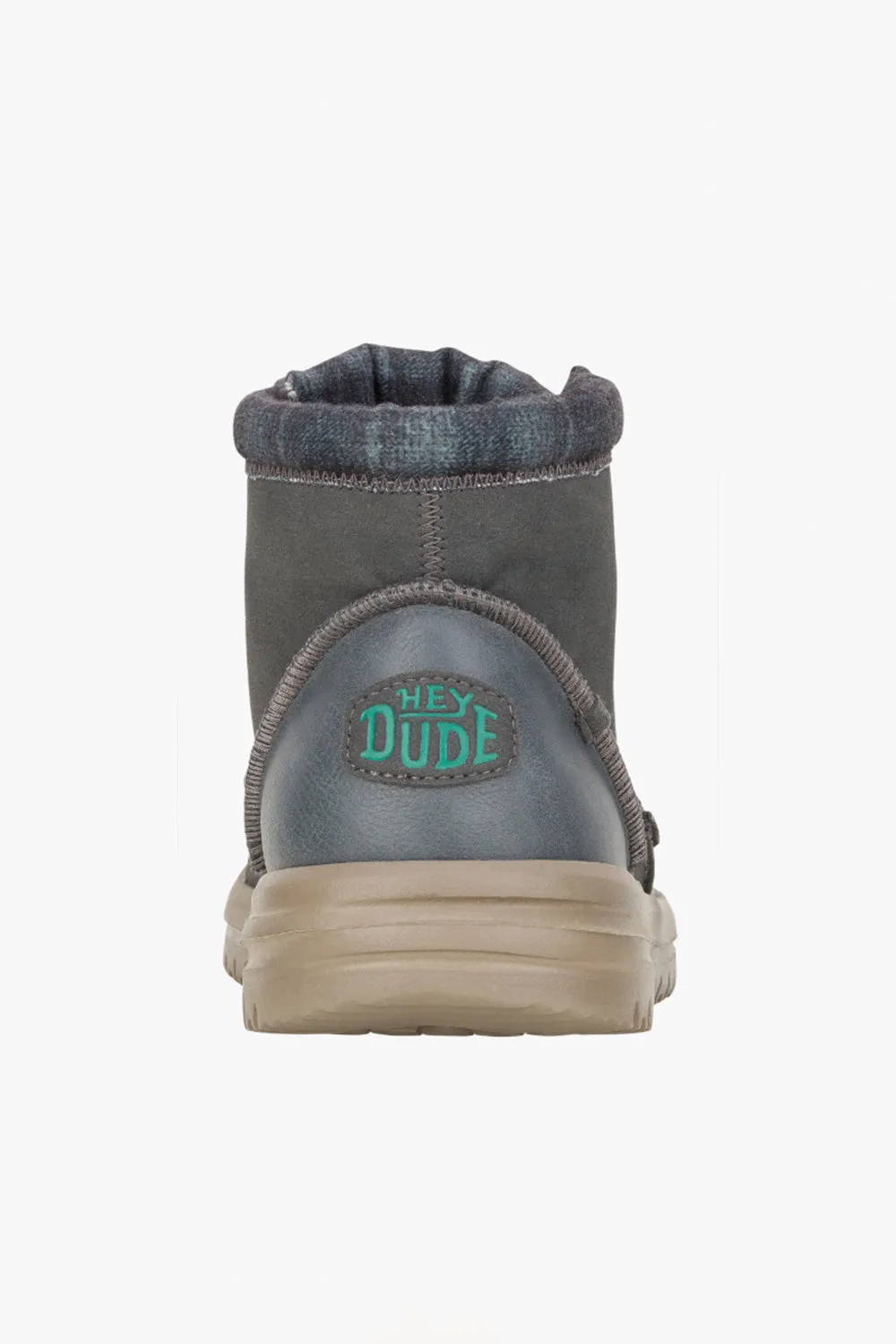 HEYDUDE Men’s Bradley Classic Boots in Charcoal | 42067-025