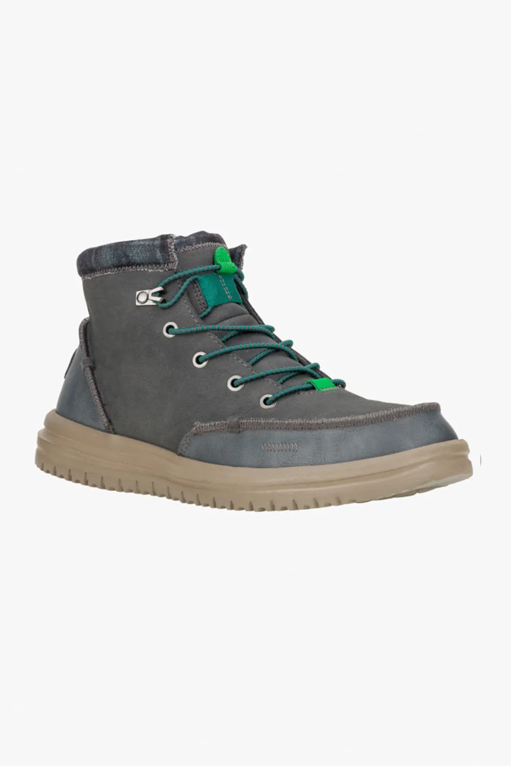 HEYDUDE Men’s Bradley Classic Boots in Charcoal | 42067-025