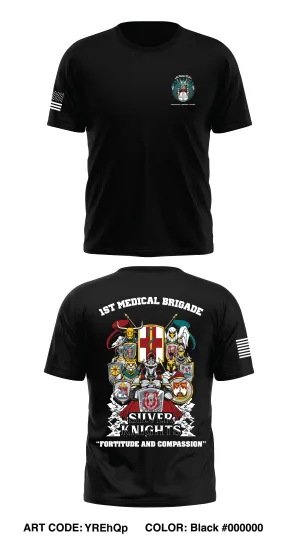 HHC, 1st Medical Brigade Store 1 Core Men's SS Performance Tee - YREhQp
