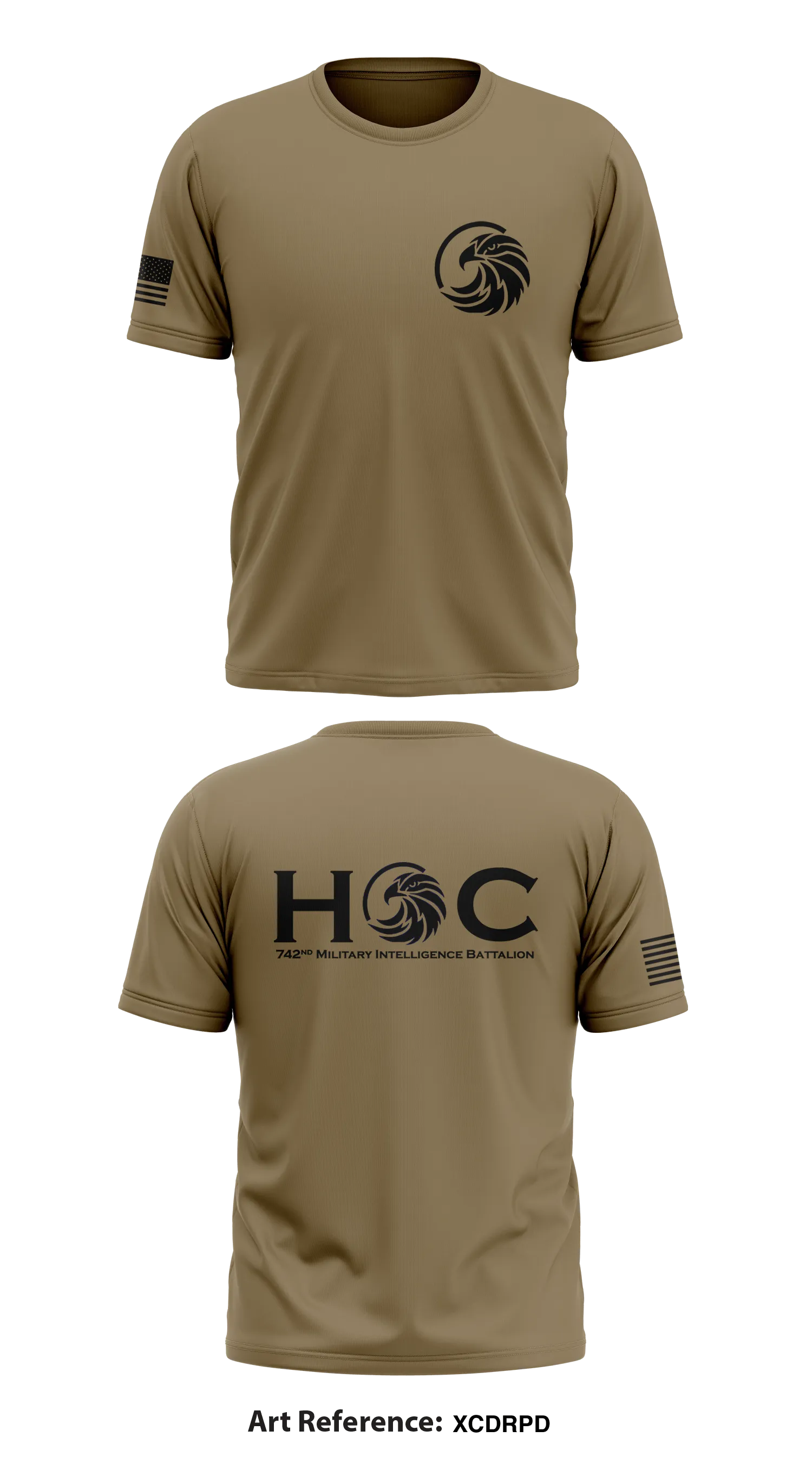 HOC, 742nd MI BN Store 1 Core Men's SS Performance Tee - XcDrPd
