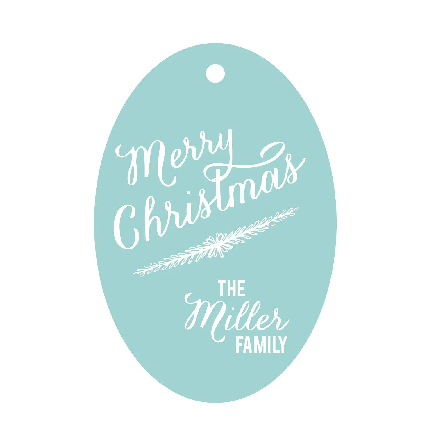 Holiday Foil Gift Tag - T184