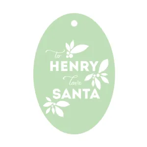 Holiday Foil Gift Tag - T37
