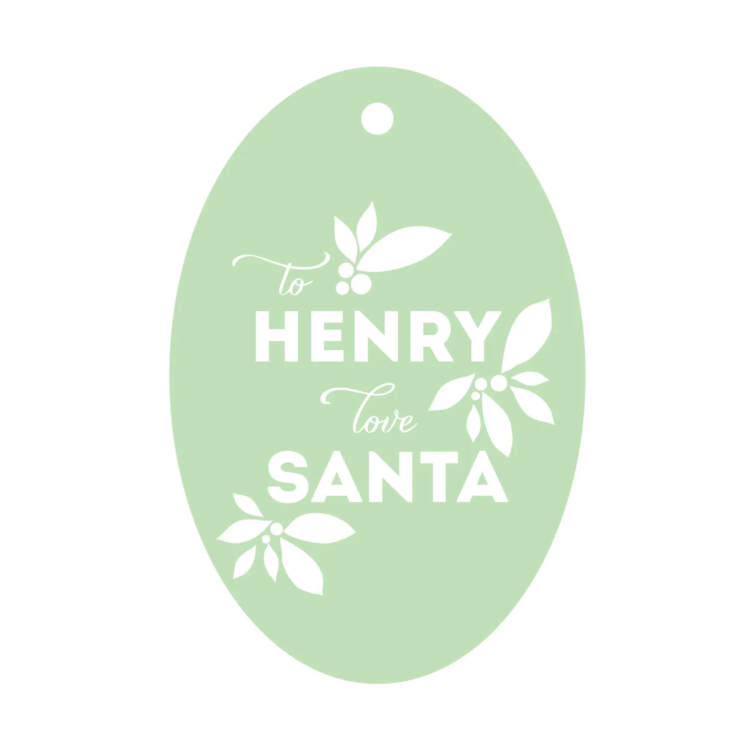 Holiday Foil Gift Tag - T37