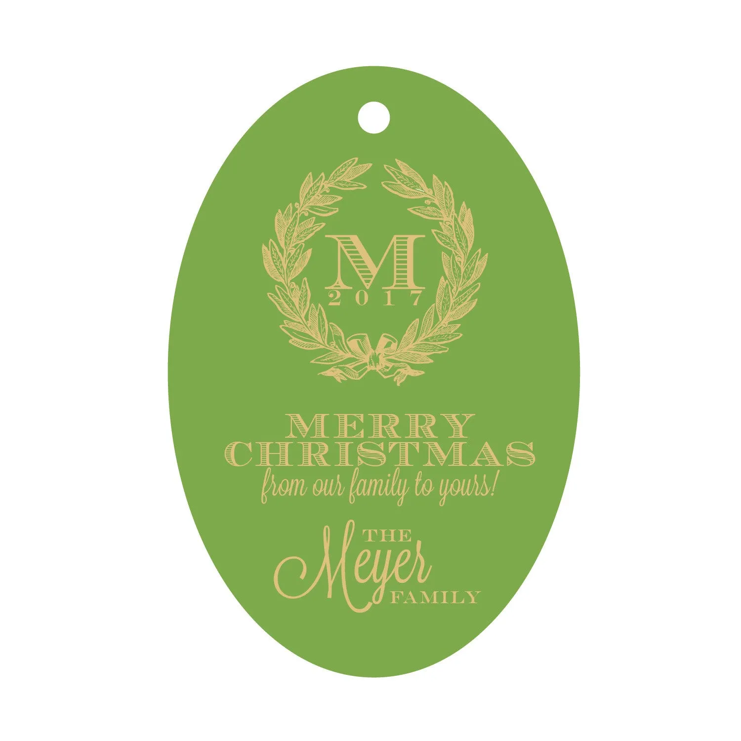Holiday Foil Gift Tag - T58