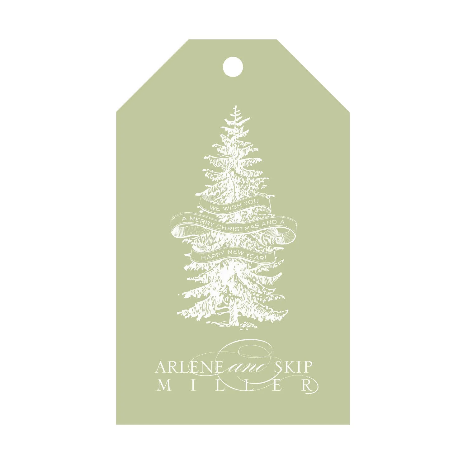 Holiday Foil Gift Tag - T59