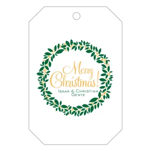 Holiday Letterpress Gift Tag - T67