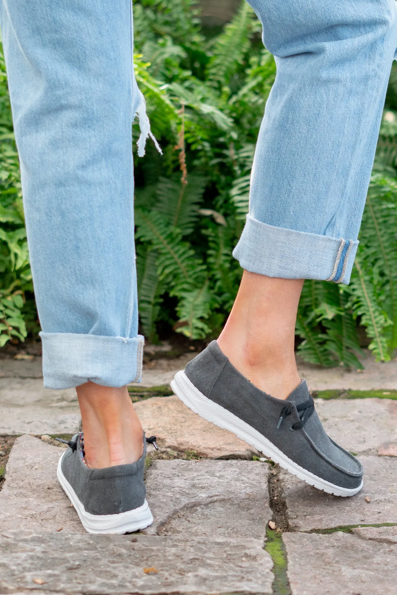 Holly Boat Shoes - Black
