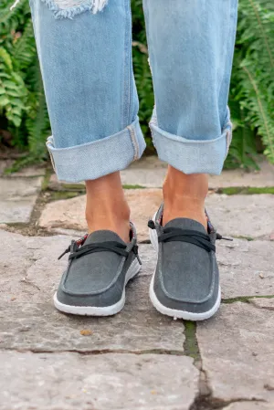 Holly Boat Shoes - Black