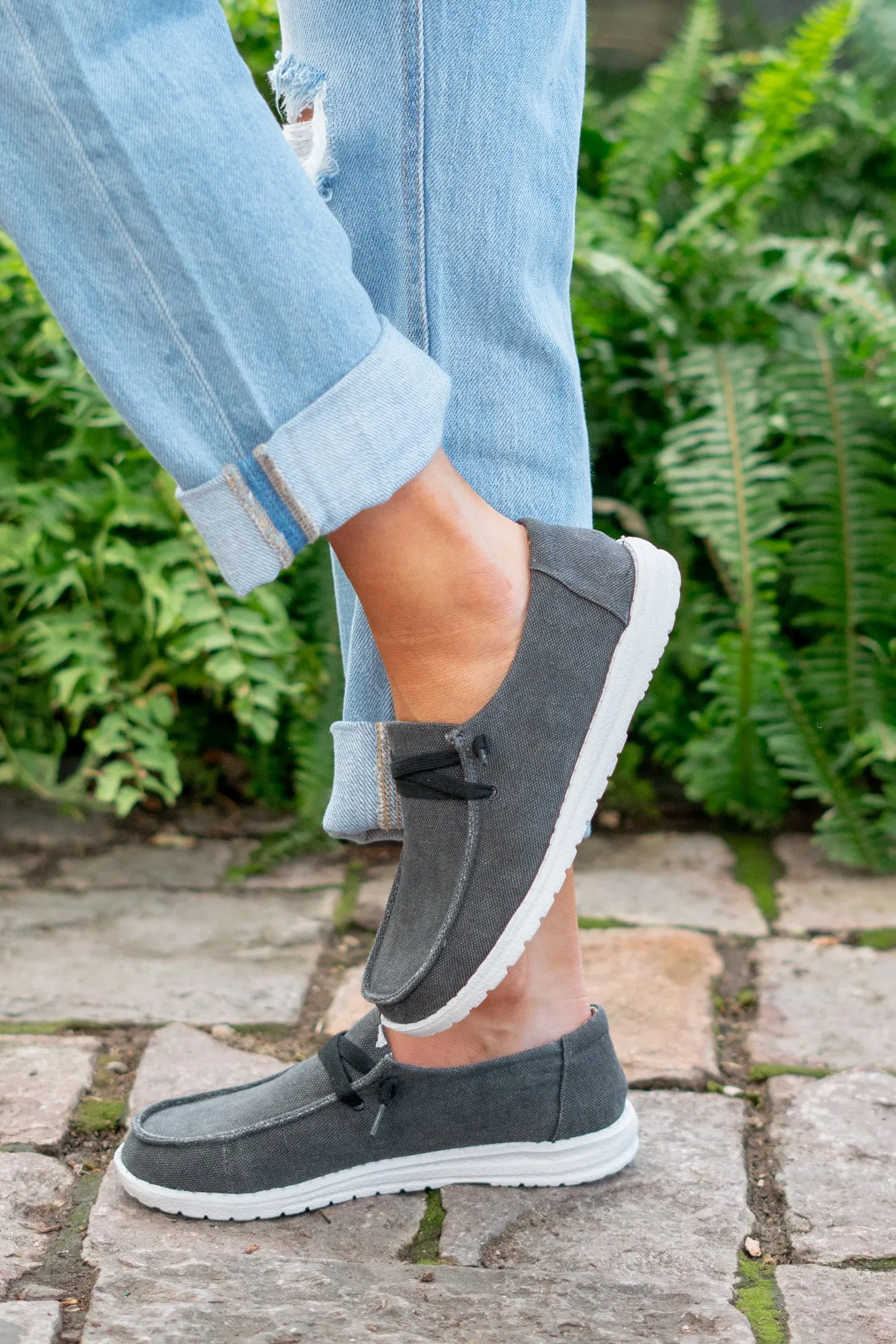 Holly Boat Shoes - Black