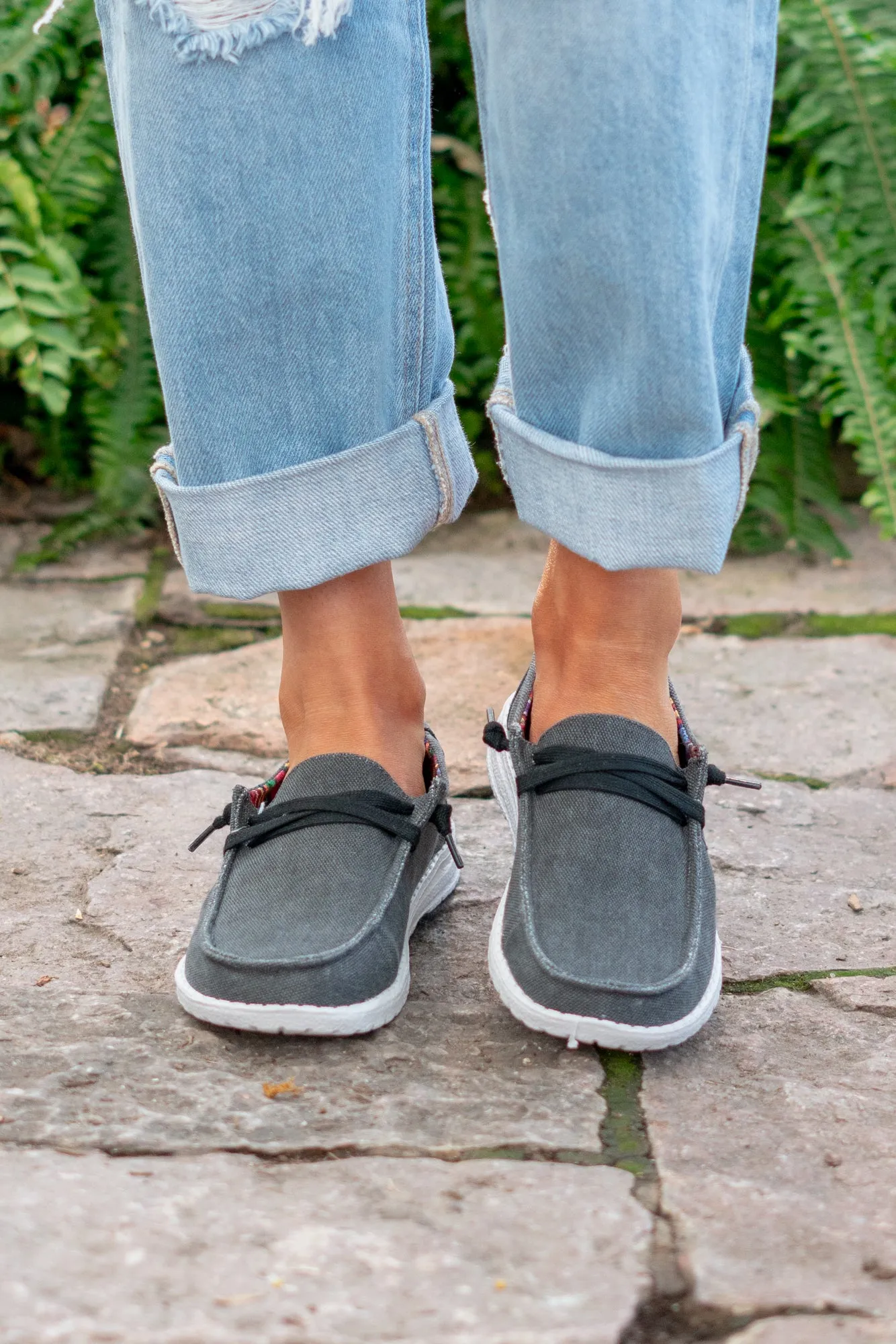Holly Boat Shoes - Black