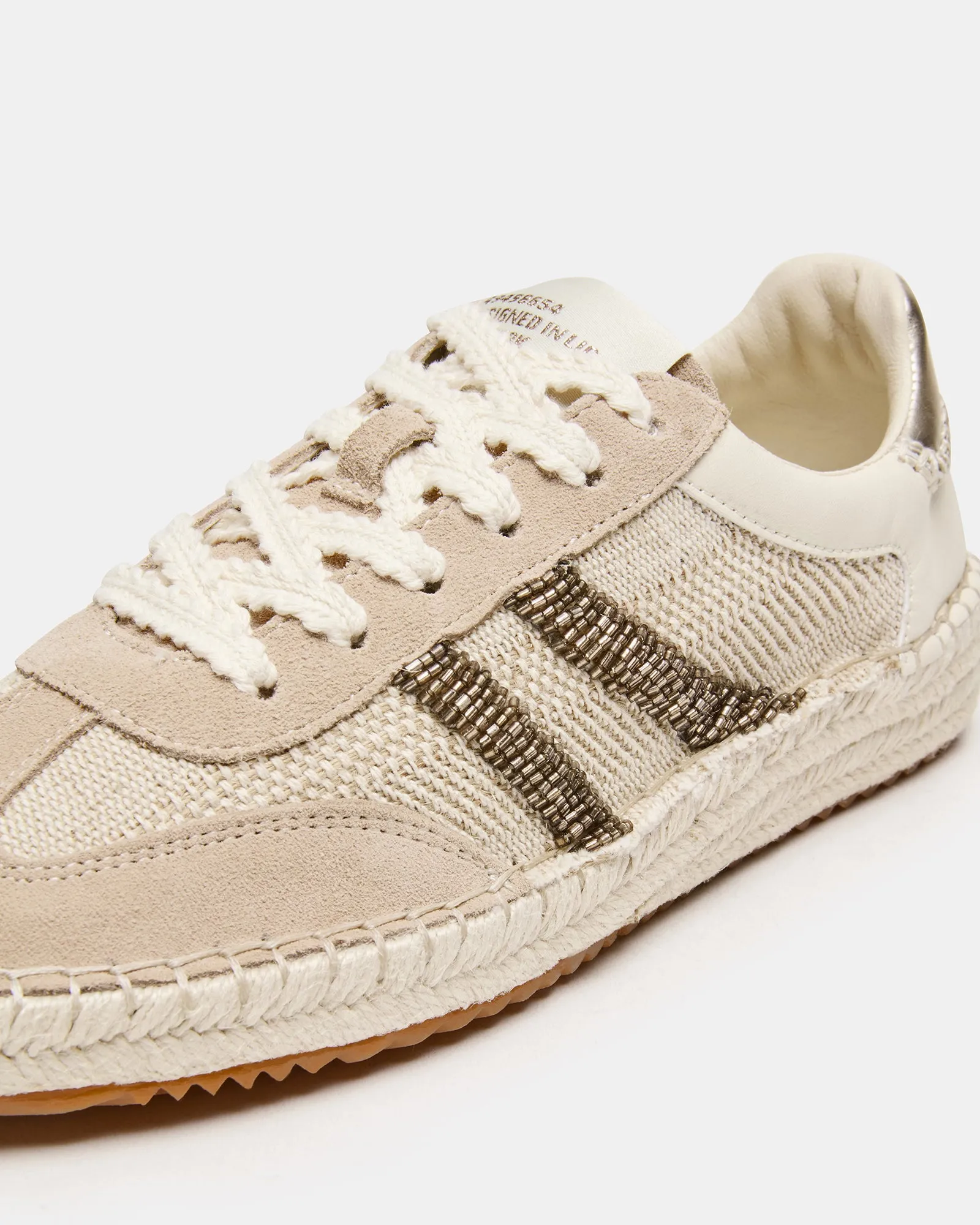 HUDSIN GOLD MULTI ESPADRILLE
