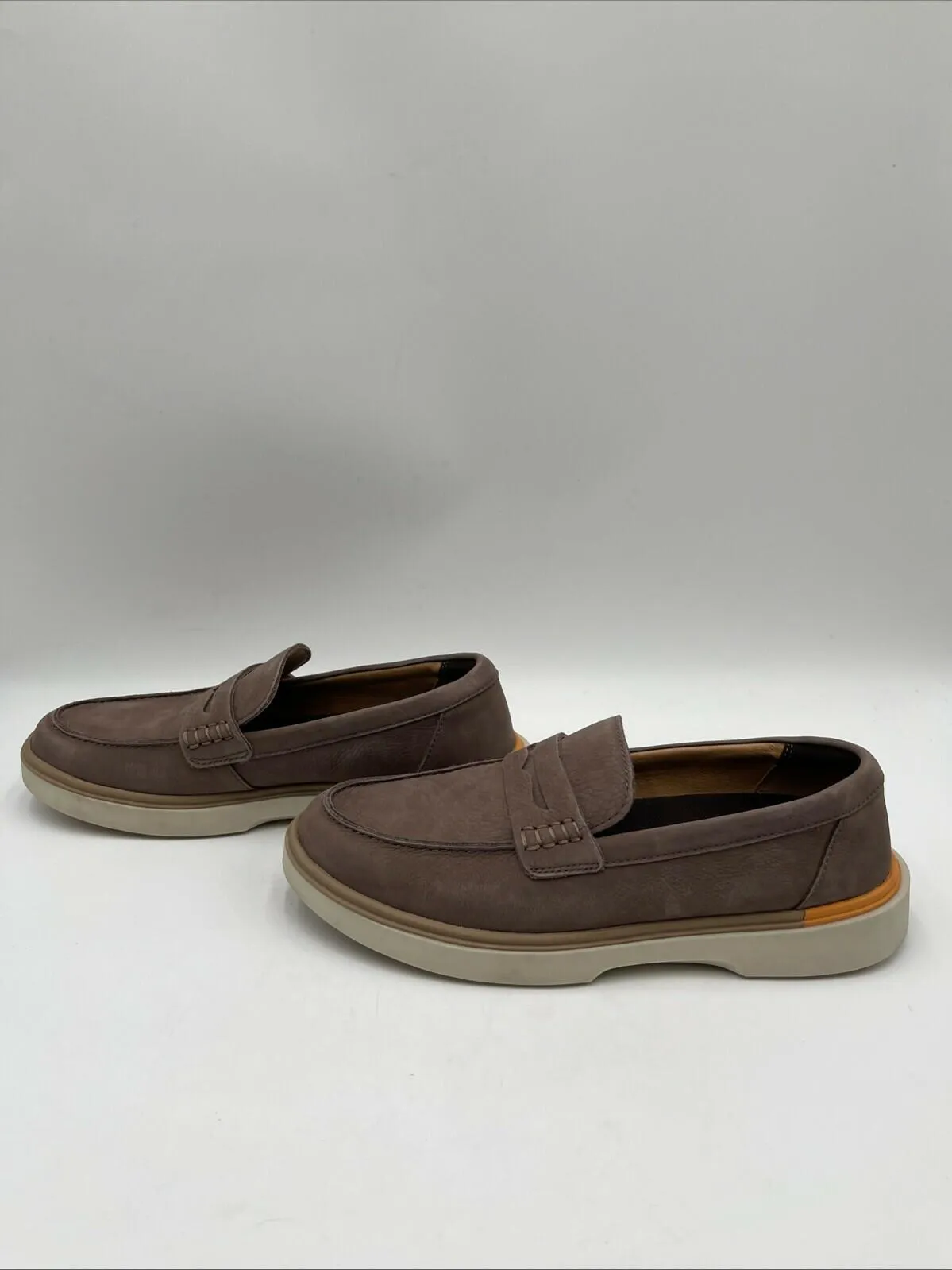 Hush Puppies Leo Penny Loafer Men's Brown Size 8M/41 - Like New