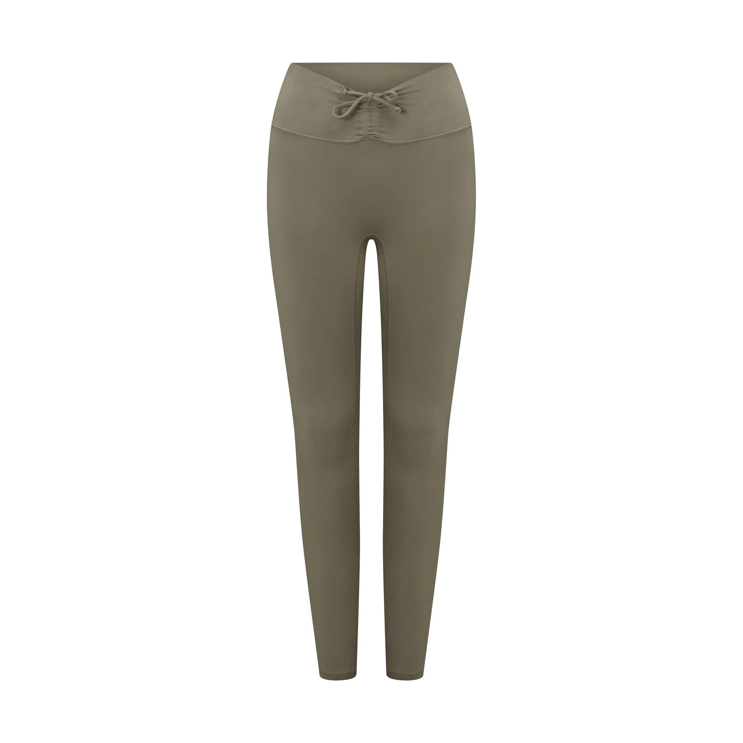 IM Serenity Drawstring Scrunch Leggings | Vintage Khaki