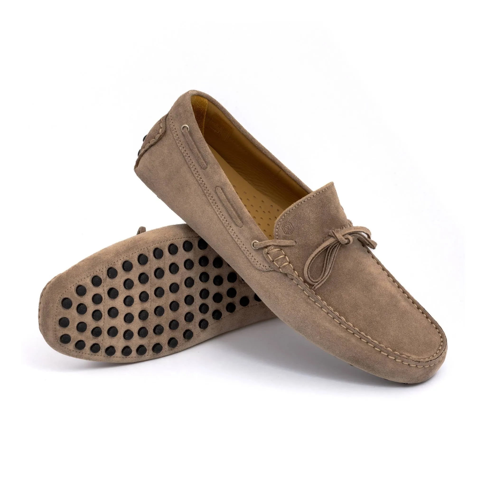 Intrepid Suede Driver | Beige