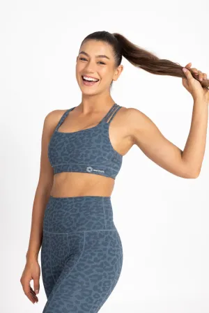 invisiSweat Blue Leopard 3 Strap Detail Crop (Final Sizes)