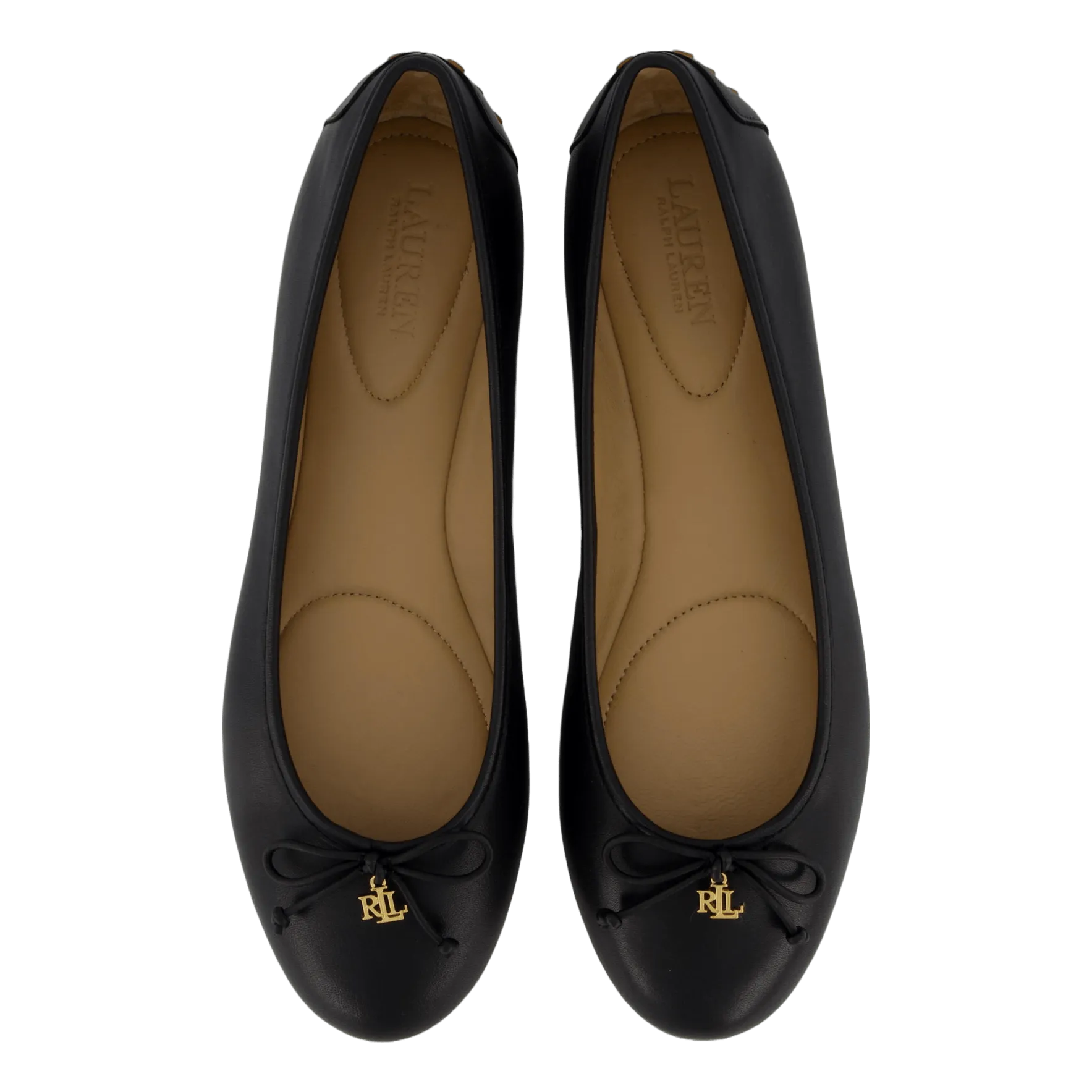 Jayna Nappa Leather Driver Flat Black
