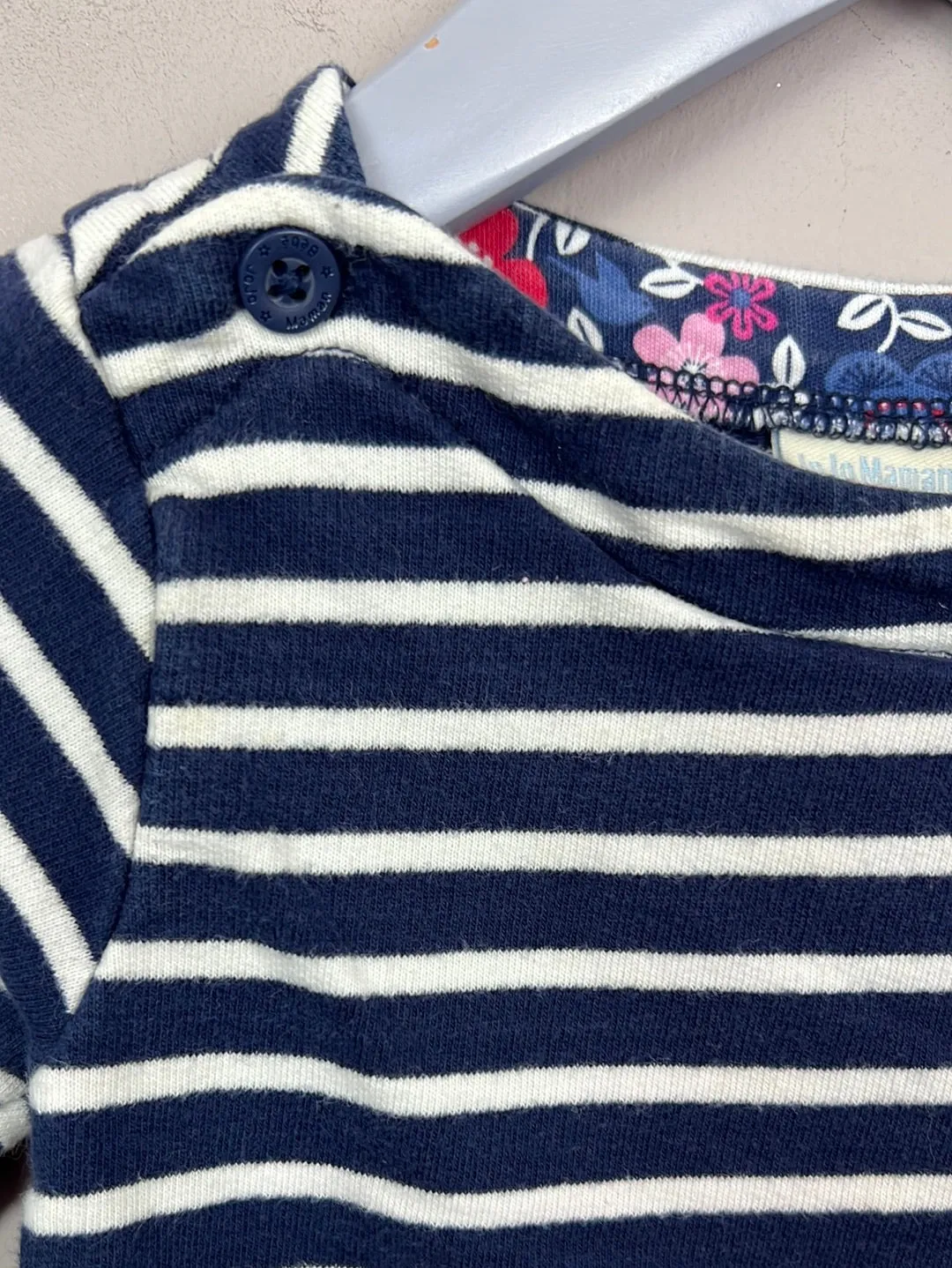 Jojo Maman Bebe cute Kitten A line Dress 12-18m