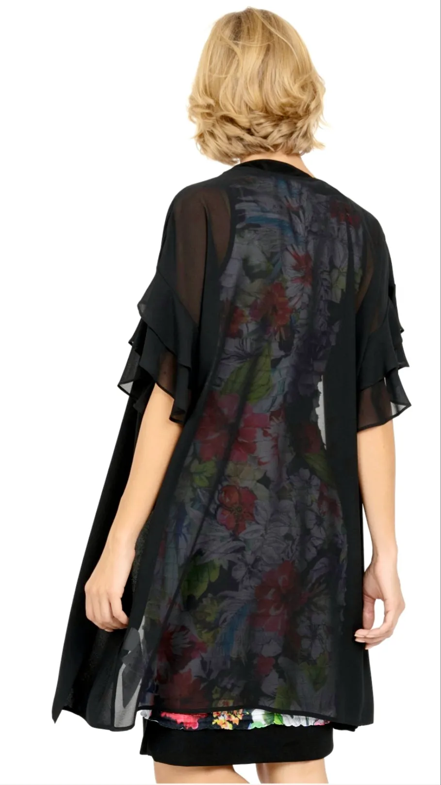 Joseph Ribkoff Long/Short Sleeves Cover Up