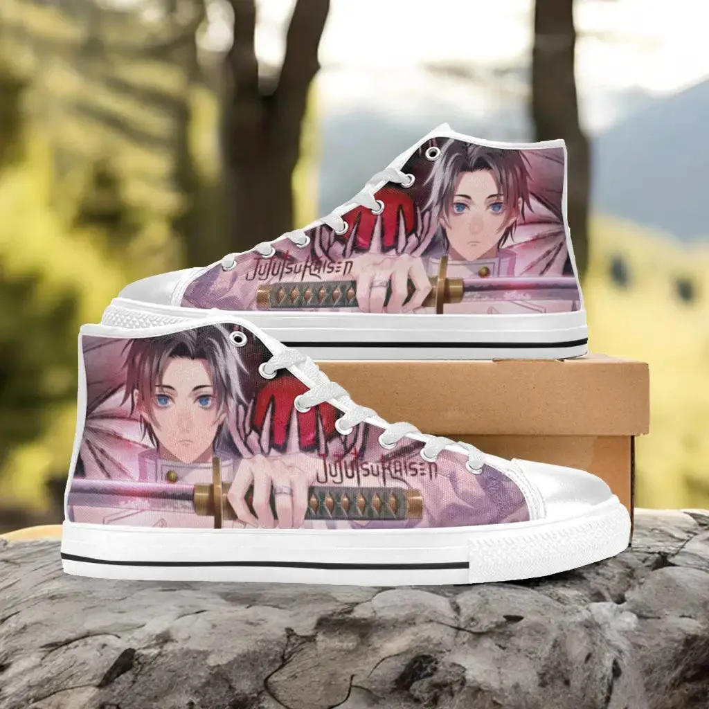 Jujutsu Kaisen Yuta Okkotsu Shoes High Top Sneakers for Kids and Adults