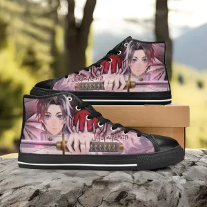 Jujutsu Kaisen Yuta Okkotsu Shoes High Top Sneakers for Kids and Adults