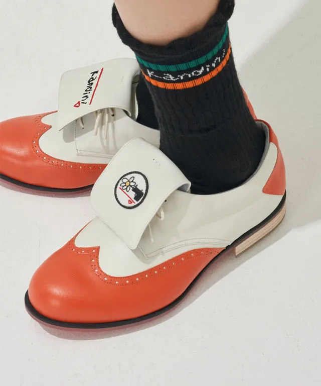 KANDINI Classic Golf Shoes - Orange
