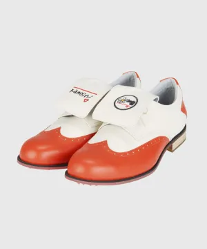 KANDINI Classic Golf Shoes - Orange