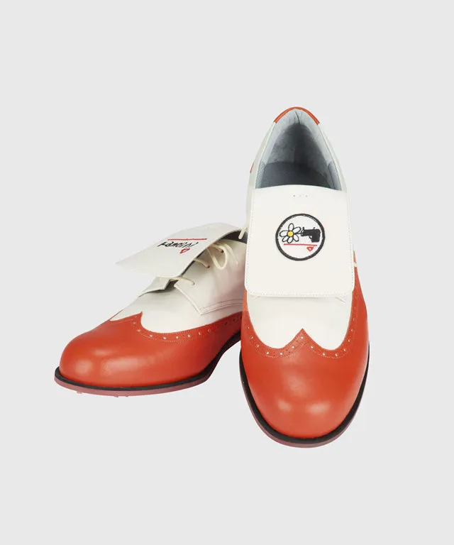KANDINI Classic Golf Shoes - Orange