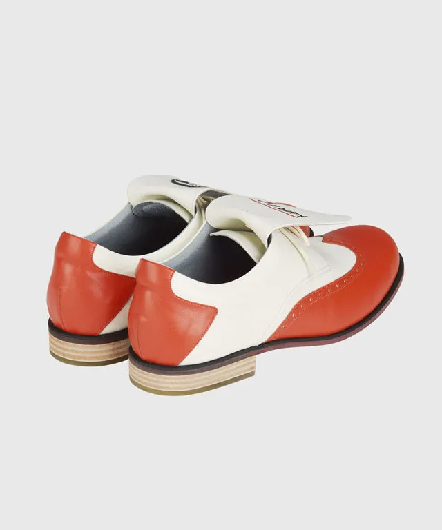 KANDINI Classic Golf Shoes - Orange