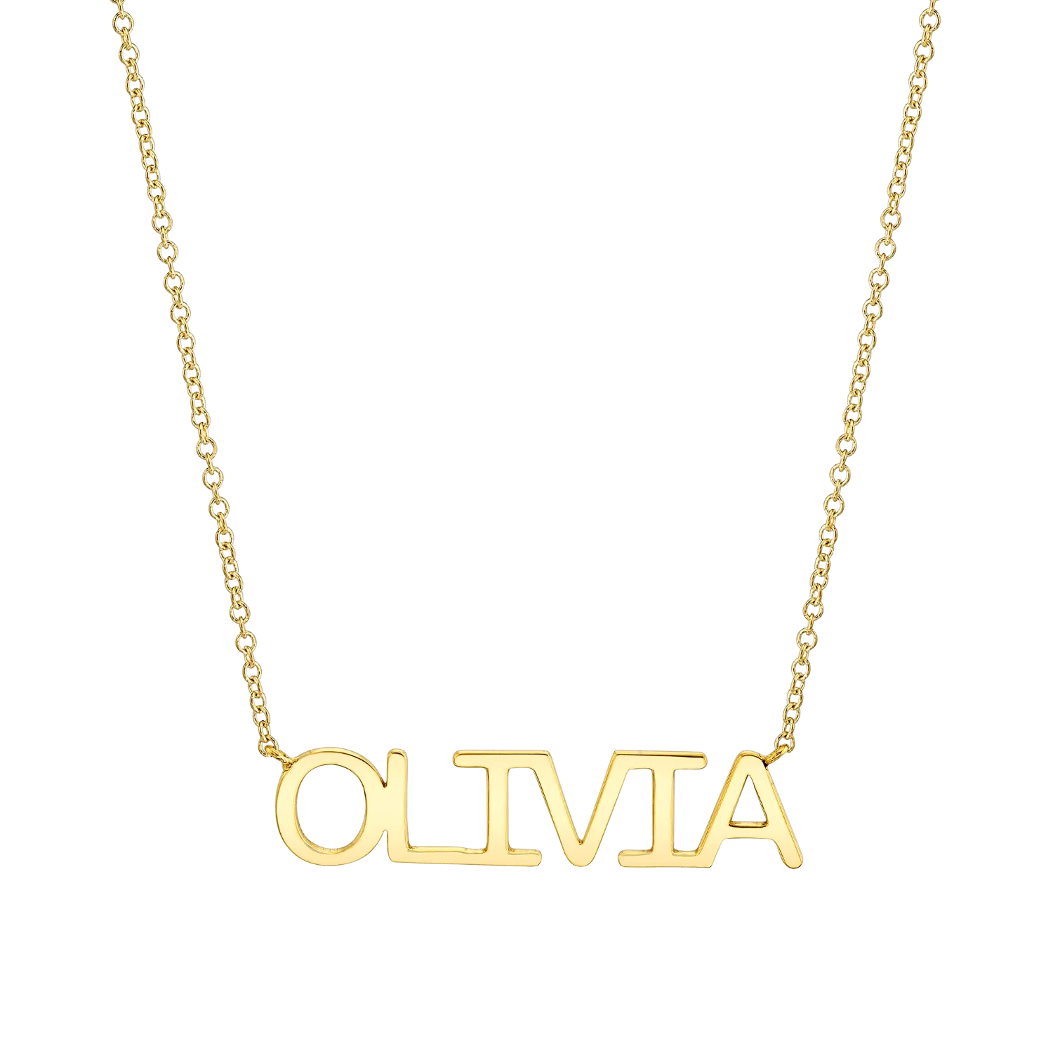 Kids Linear Name Necklace