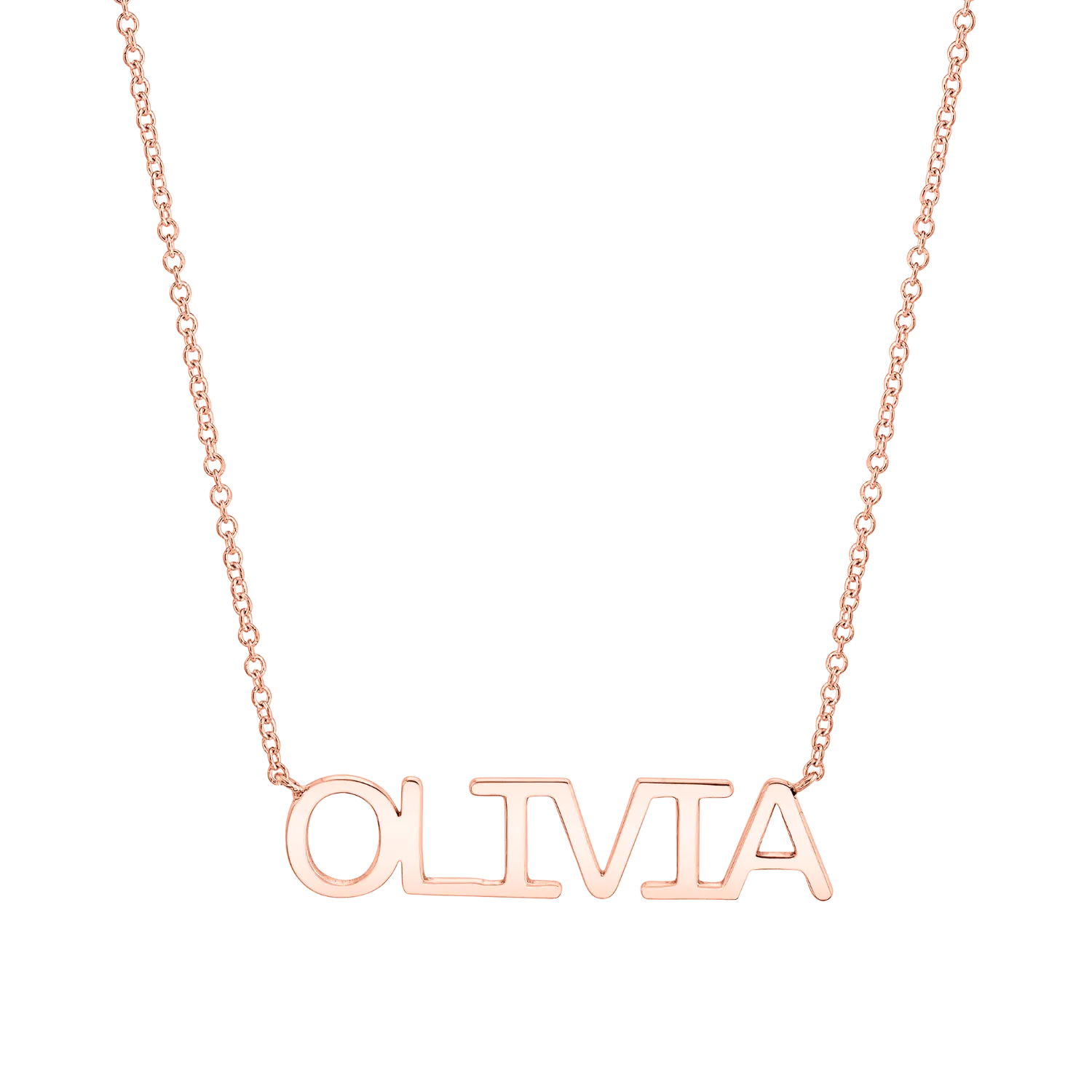 Kids Linear Name Necklace