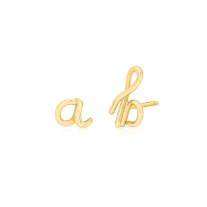 Kids Mini Letter Earrings