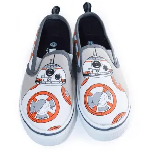 Kids Shoes Star Wars BB-8 Droid Toddlers Slip-on Canvas Shoes