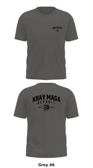 Krav Maga Detroit  Store 1 Core Men's SS Performance Tee - 32165356581