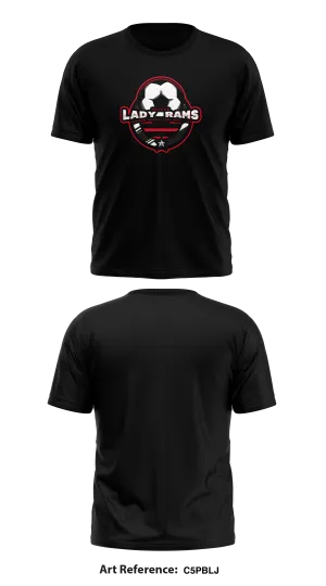 Lady Rams Radford Soccer Core Men's SS Performance Tee - c5PBLJ