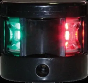 LALIZAS FOS 12 LED BI-COLOUR NAVIGATION LIGHT - VERTICAL MOUNT - BLACK