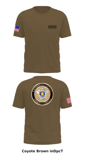Lauderdale county sheriff department Store 1 Core Men's SS Performance Tee - inDpcT