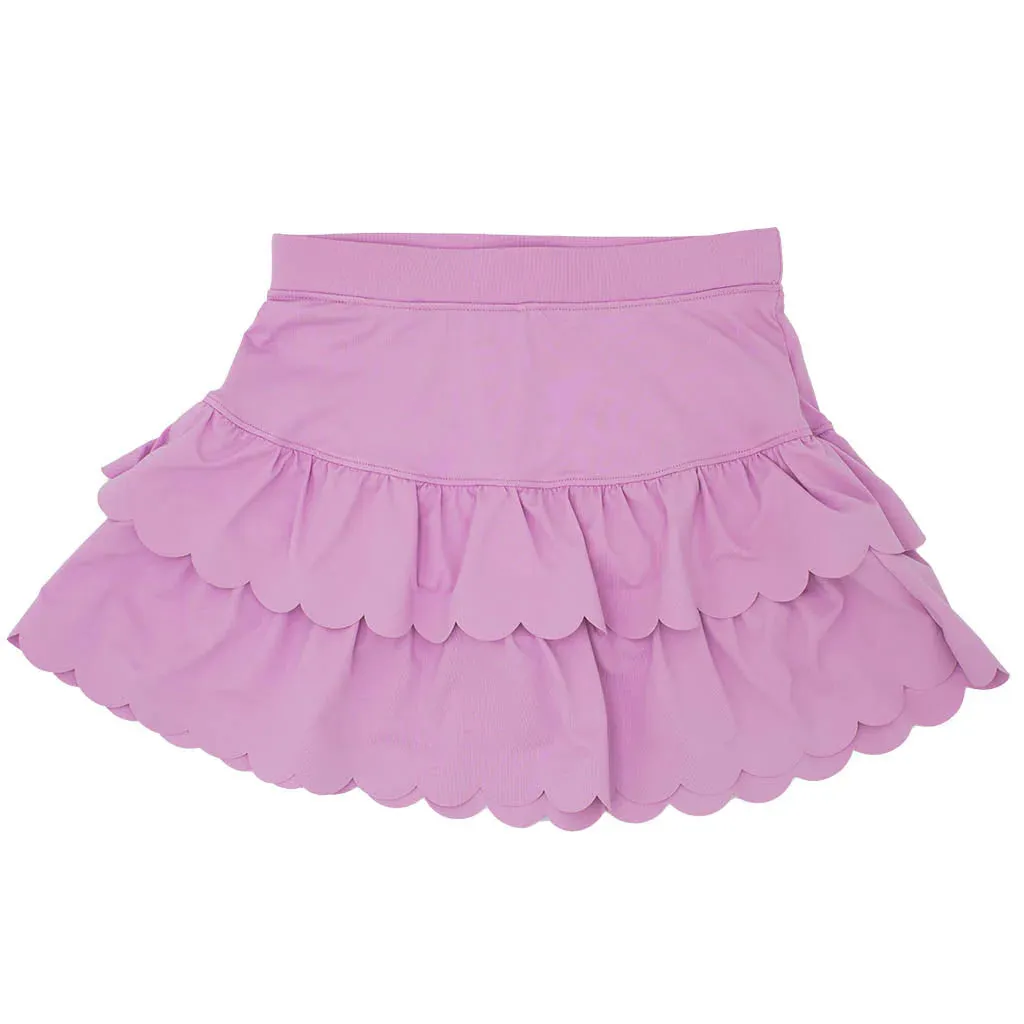 Lavender Scallop Skort